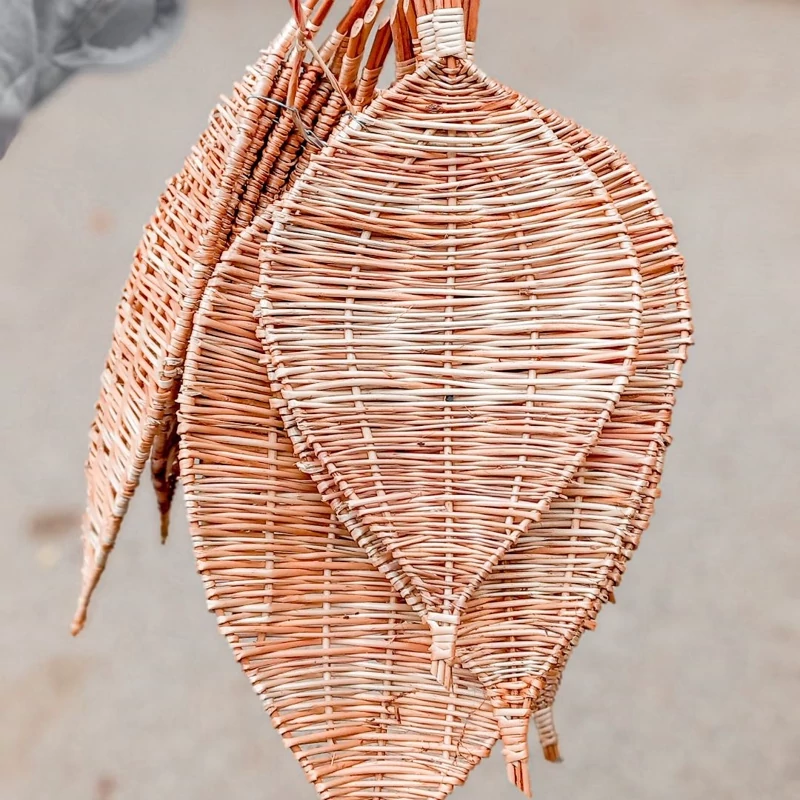 ست برگ 3 تایی حصیری (پس کرایه)