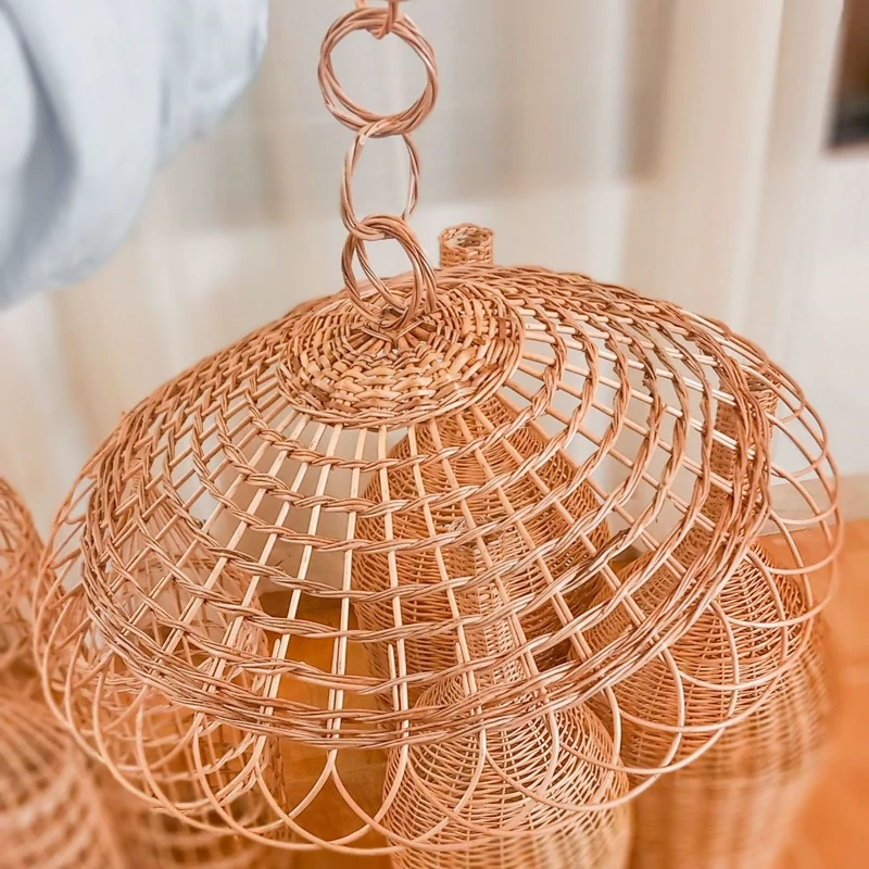 لوستر حصیری مروار بافی ترند (پس کرایه)